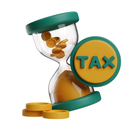 Tax Deadline  3D Icon