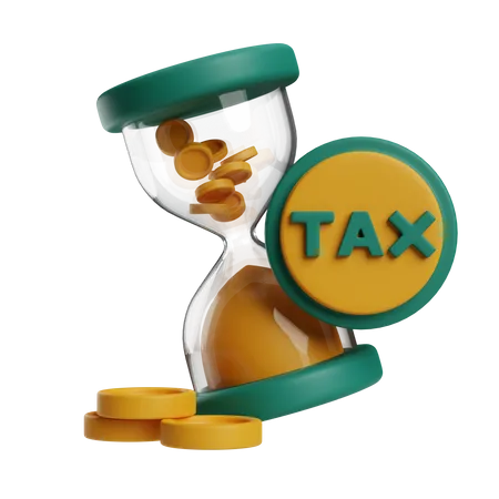 Tax Deadline 3D Icon