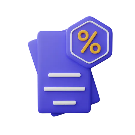 Tax Document Download This Item Now 3D Icon