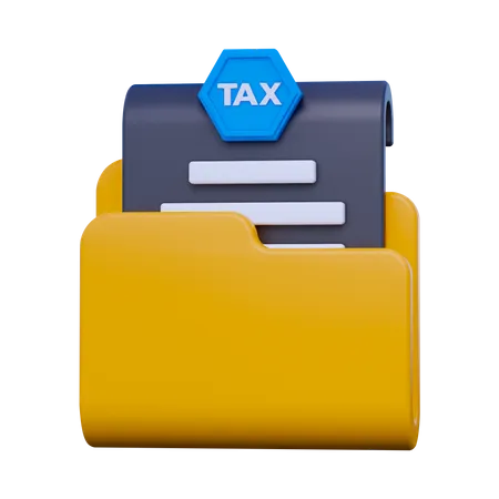 3 D Tax Service Icon 3D Icon