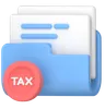 Tax document folder