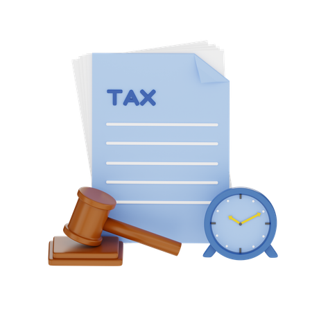 Tax Evasion  3D Icon