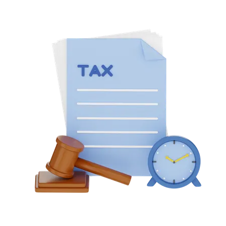 Tax Evasion  3D Icon