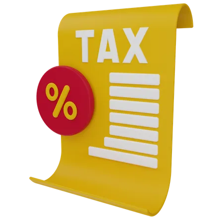 Tax Free  3D Illustration
