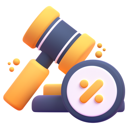 Tax Law 3D Icon