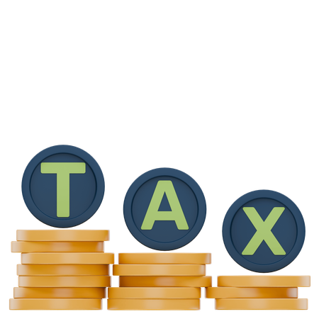 Tax Loss  3D Icon