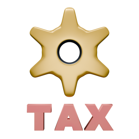 Tax Management  3D Icon