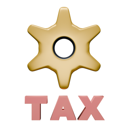 Tax Management  3D Icon