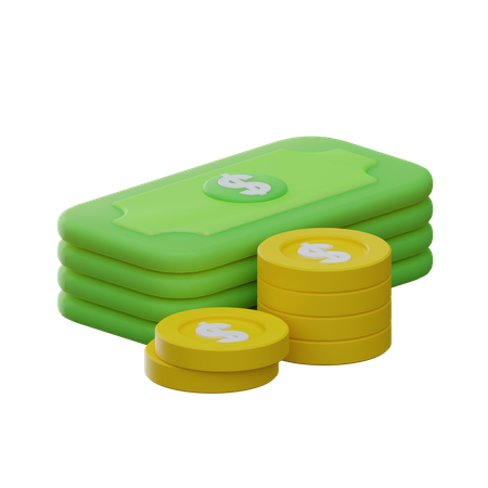Tax Money 3D Icon