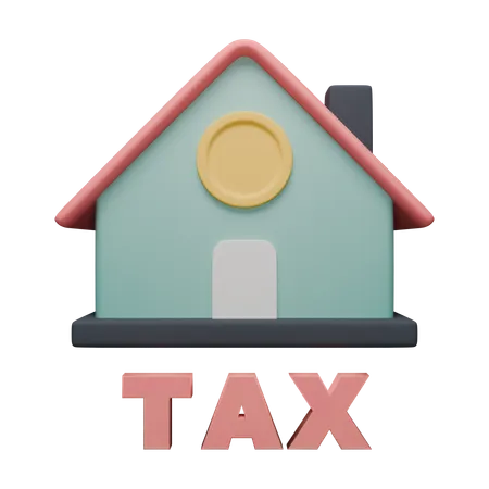 Office For Tax Payments 3D Icon