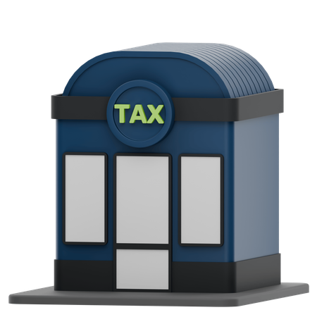 Tax Office  3D Icon