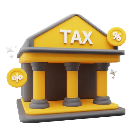 Tax Office  3D Icon