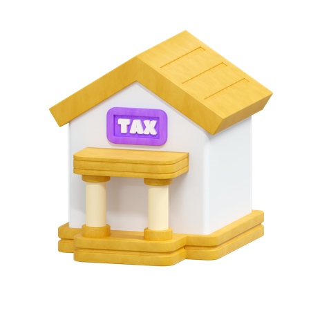 Tax Office  3D Icon