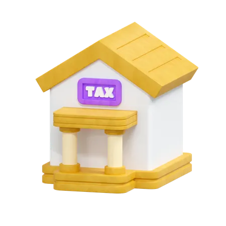 Tax Office  3D Icon