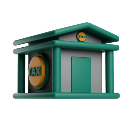 Tax Office  3D Icon