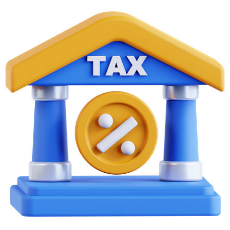 Tax office  3D Icon