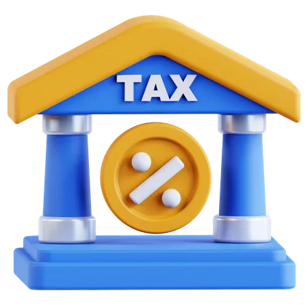 Tax office  3D Icon