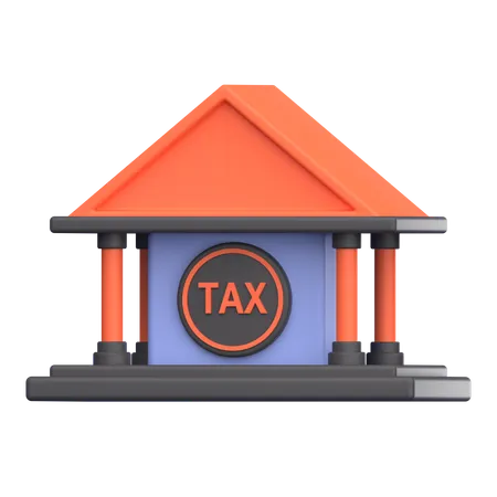 Tax Office  3D Icon