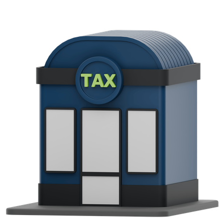 Tax Office  3D Icon