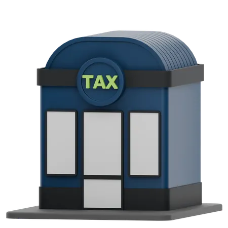 Tax Office  3D Icon