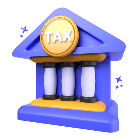 Tax Office  3D Icon