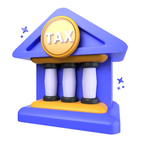 Tax Office  3D Icon