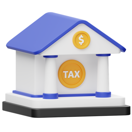 Tax Office  3D Icon