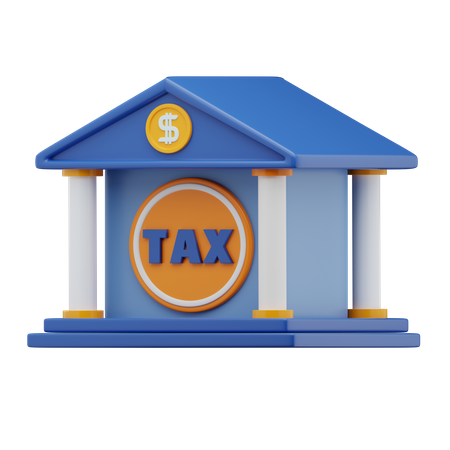 Tax Office  3D Icon