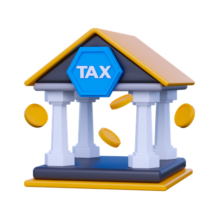 Tax Office  3D Icon