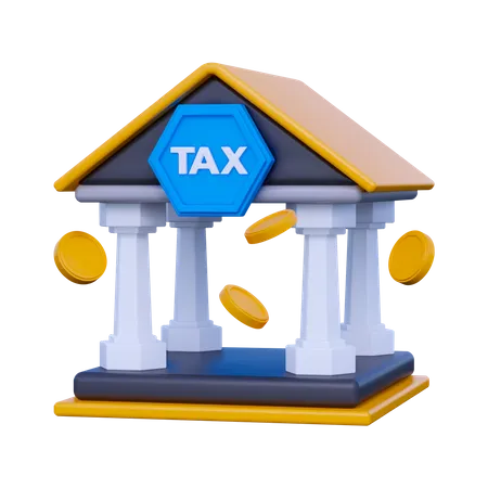 Tax Office  3D Icon