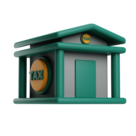 Tax Office  3D Icon