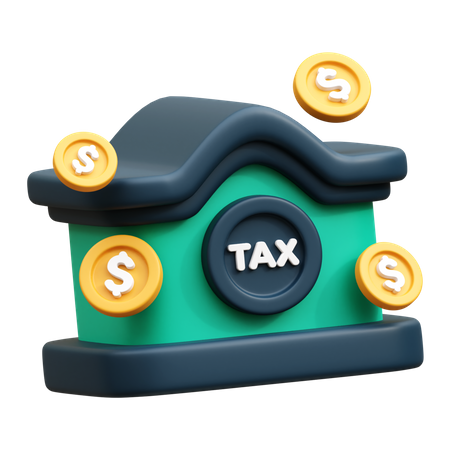Tax Office  3D Icon