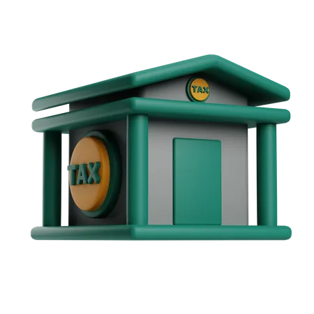 Tax Office  3D Icon