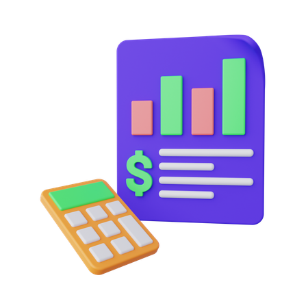 Tax Paper  3D Icon