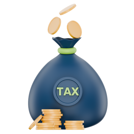 Tax Payment  3D Icon