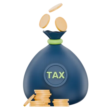 Tax Payment  3D Icon