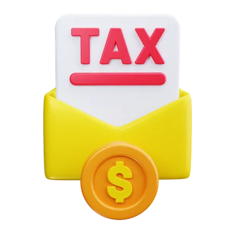 Tax Payment  3D Icon