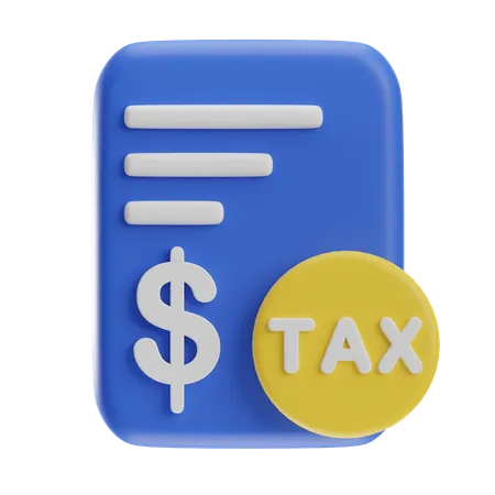 Tax Percentage  3D Icon