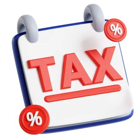 Tax Planning  3D Icon