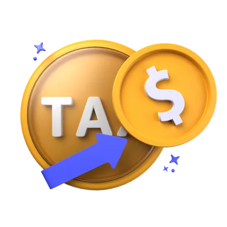 Tax Refund  3D Icon