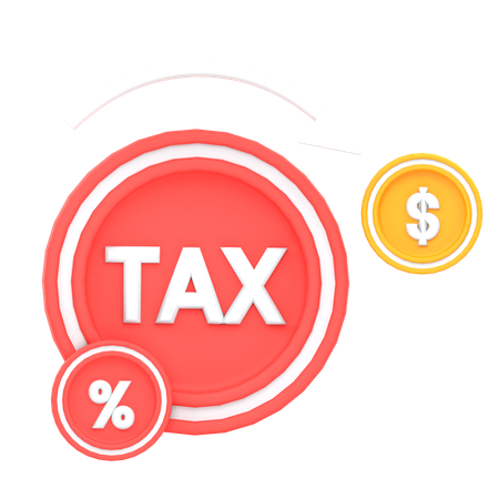 Tax Refund  3D Icon