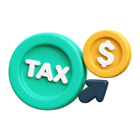 Tax Refund  3D Icon