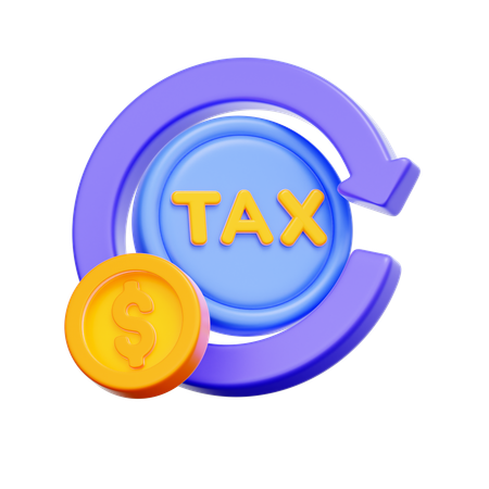 Tax Return  3D Icon