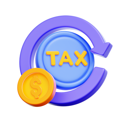 Tax Return  3D Icon