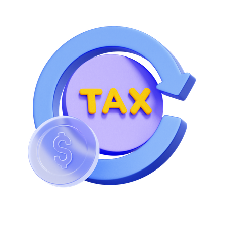 Tax Return  3D Icon