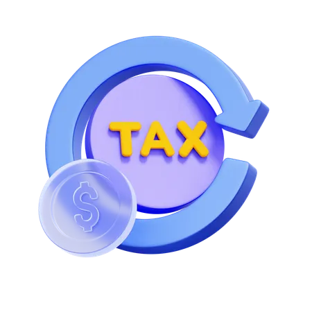 Tax Return  3D Icon