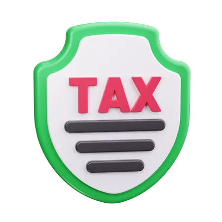 Tax Safety  3D Icon