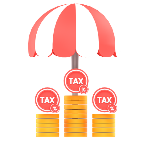 Tax Saving  3D Icon