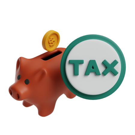 Tax Saving  3D Icon