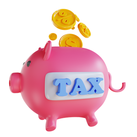 Tax Savings  3D Icon